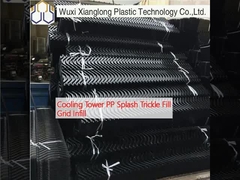 शीतलन टॉवर पीपी स्प्लैश ट्रिपल भराई ग्रिड भरना