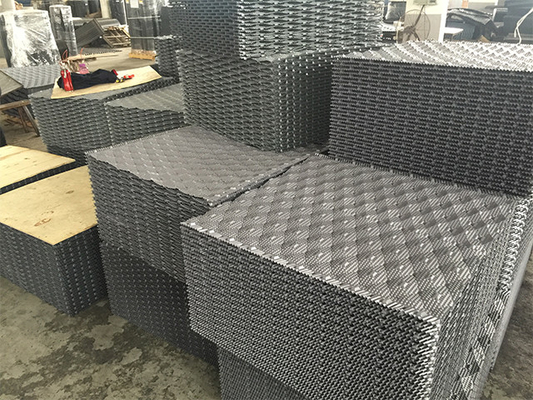 850X1000mm कूलिंग टॉवर इन्फिल एयर कूलिंग पीवीसी फिलर 0.32mm-0.6mm