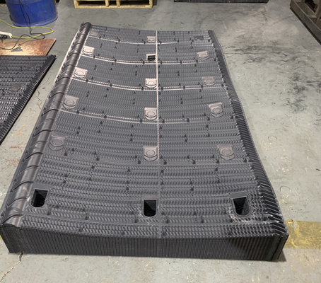 हैंगिंग 1350mm कूलिंग टॉवर इन्फिल क्रॉस फ्लो मीडिया 0.38-0.6mm