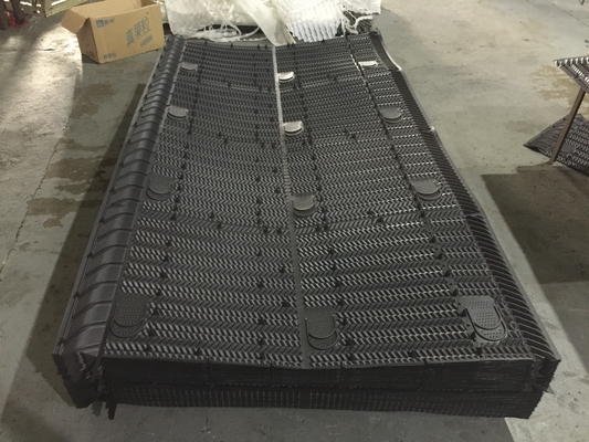 हैंगिंग 1350mm कूलिंग टॉवर इन्फिल क्रॉस फ्लो मीडिया 0.38-0.6mm