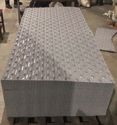 750X2000mm कठोर पीवीसी कूलिंग टॉवर CF750 भरता है मीडिया कूलिंग टॉवर भरें