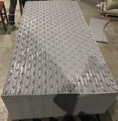 750X2000mm कठोर पीवीसी कूलिंग टॉवर CF750 भरता है मीडिया कूलिंग टॉवर भरें